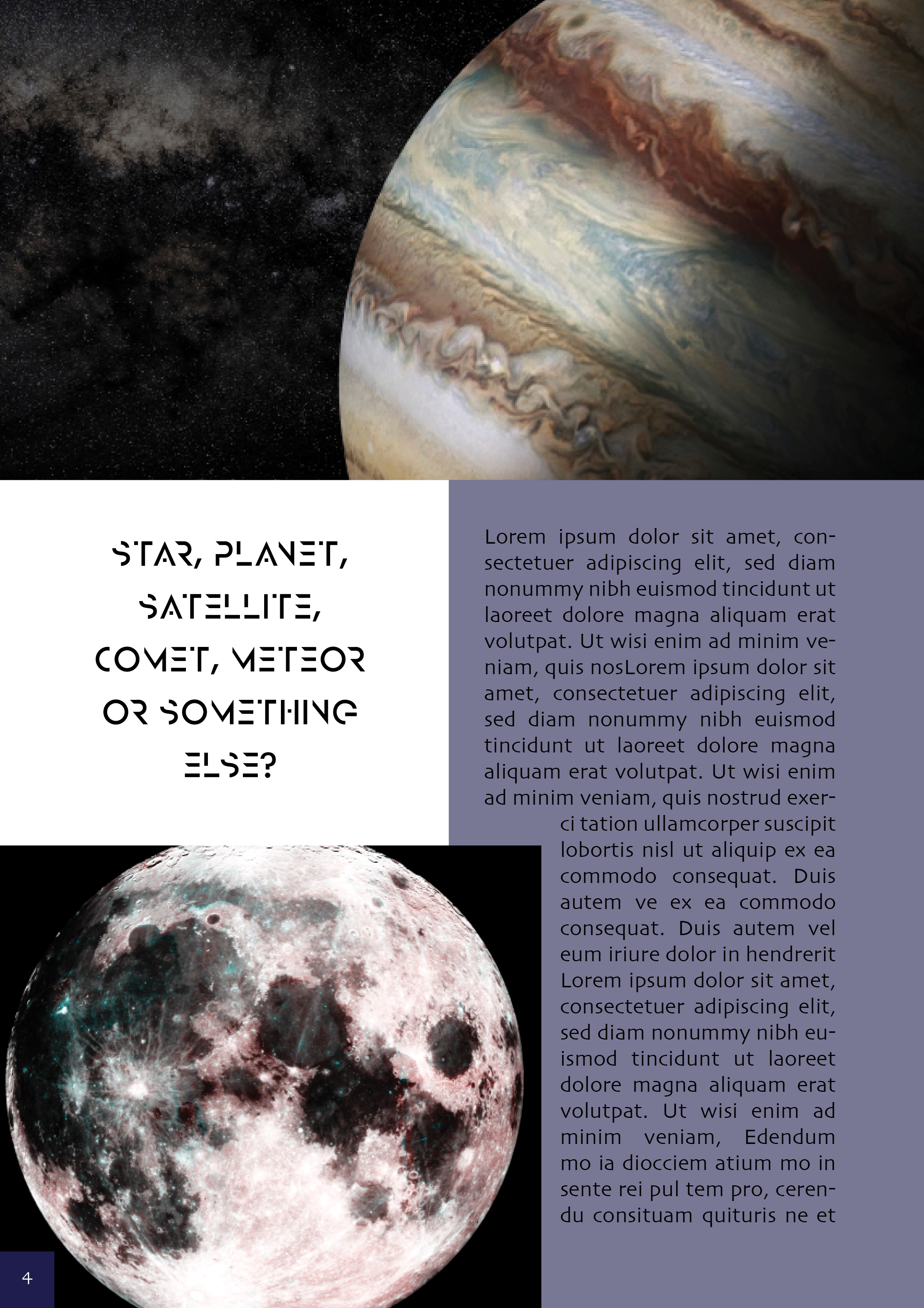 Astronomical society brand identity and promos